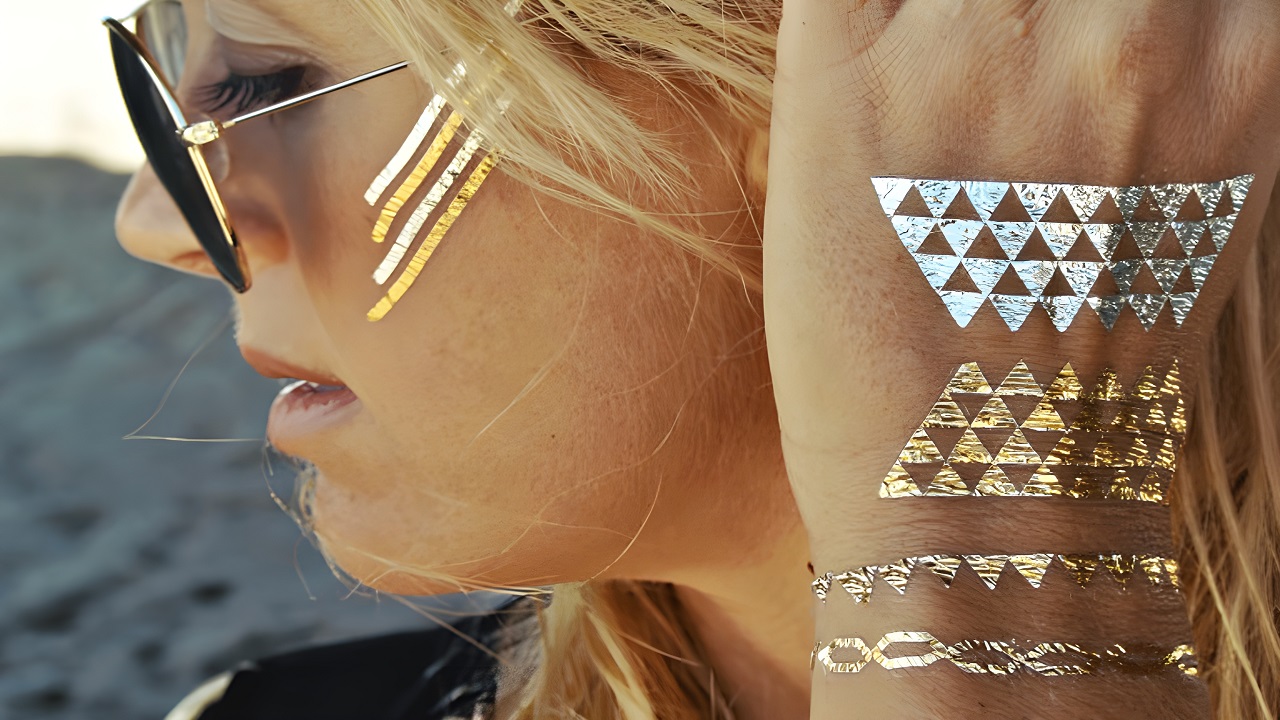 Metallic Tattoos: Shining a Light on this Unique Trend